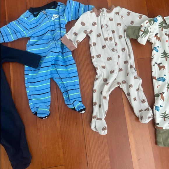 3 baby onesies pack and play pajamas 0-3m - Picture 3 of 7